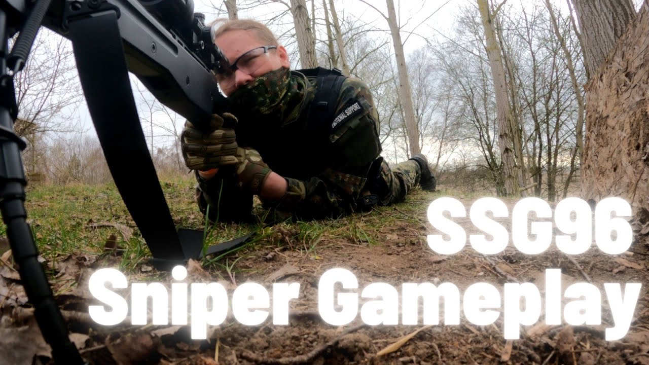 Airsoft Sniper gameplay with the SSG96