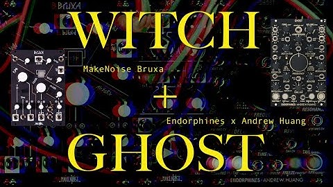 Halloween vibes with Ghost and Bruxa