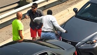 Road Rage Driver Messes With The Wrong Guy.. (BAD IDEA) @caughtoncamera7104