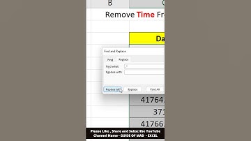 Excel interview skills 31 |Remove Time From Date and Time In Excel #excel #exceltips #exceltutorial