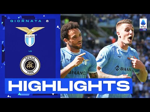 Lazio-spezia 4-0 | la lazio domina all’olimpico: gol & highlights | serie a tim 2022/23