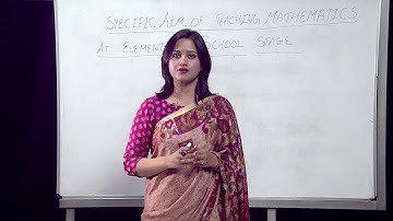 Specific Aims of Mathematics Education at the Elementary School Stage