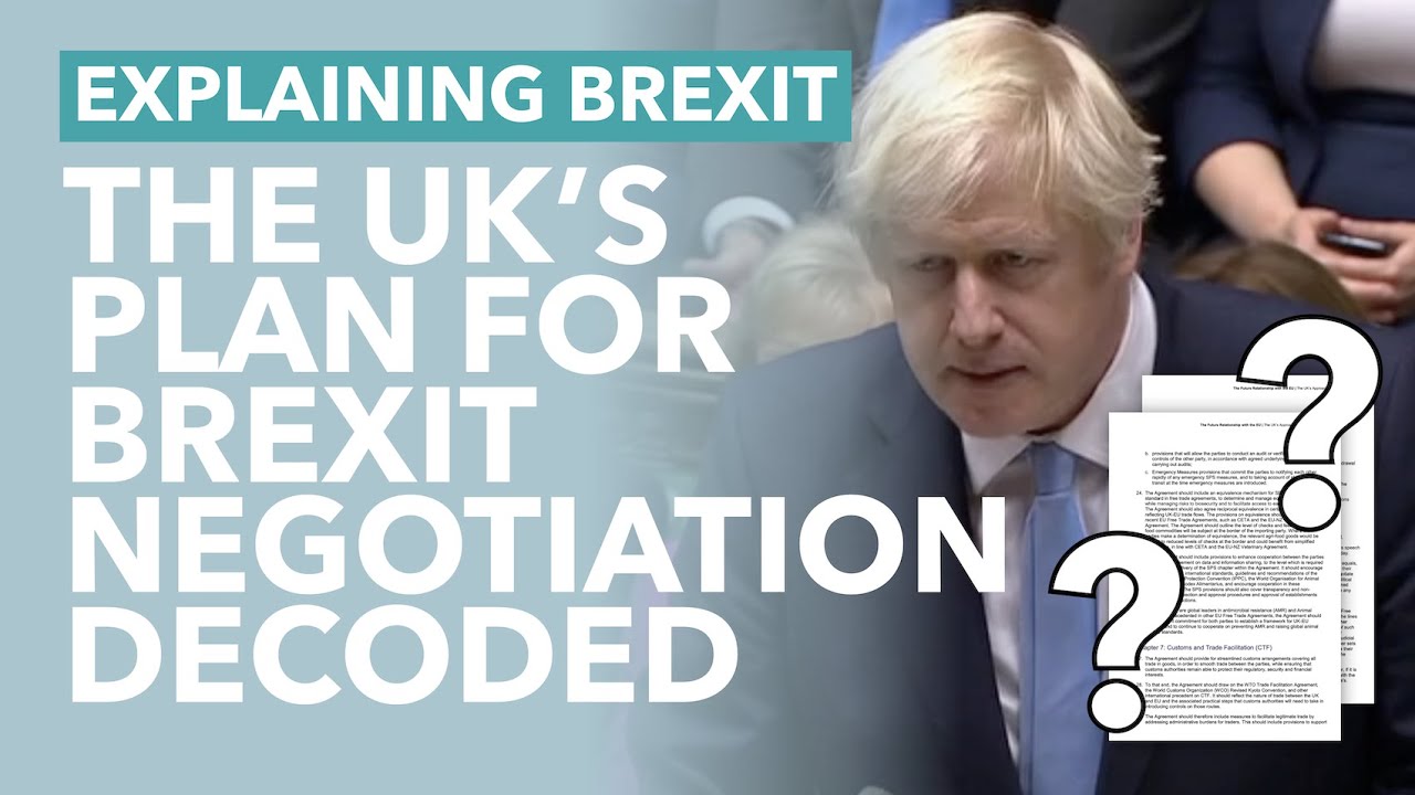 What's Johnson's Plan for the Brexit Negotiation? Brexit Explained