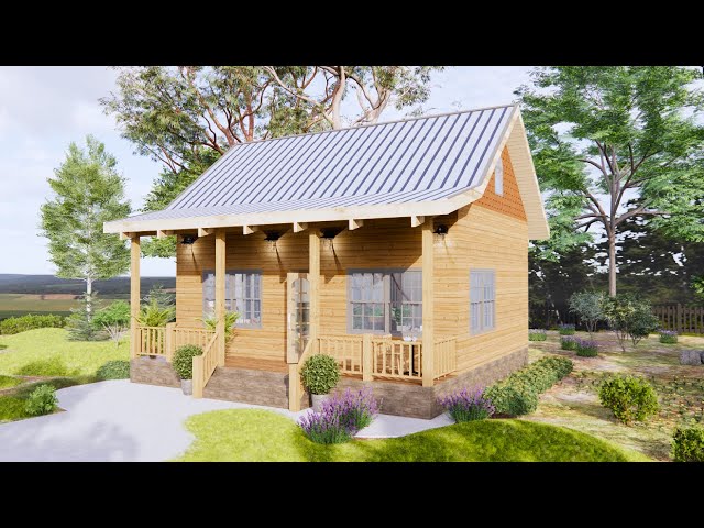 Small House Plans Adirondack Mountain House With Open Floor Plan By