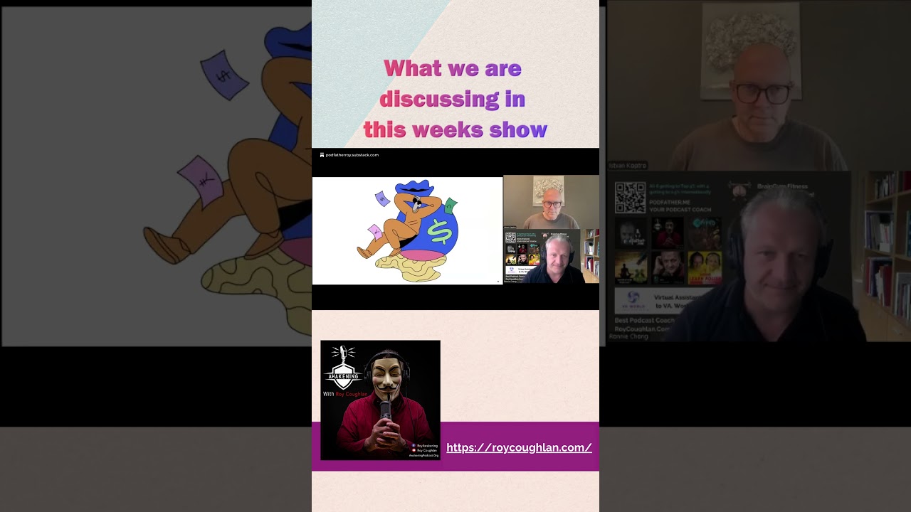 What we are discussing in this weeks show What we are discussing in this weeks show