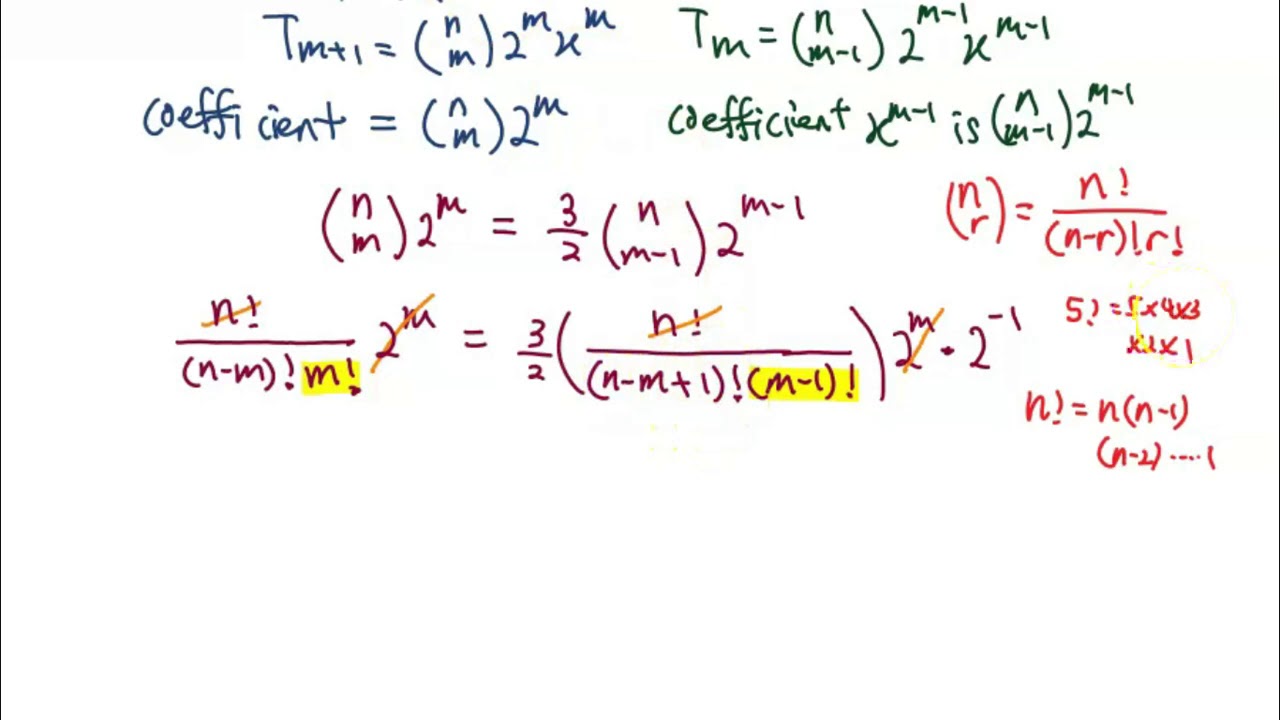 T3 Q24 Binomial Expansion: Certain Term SM015