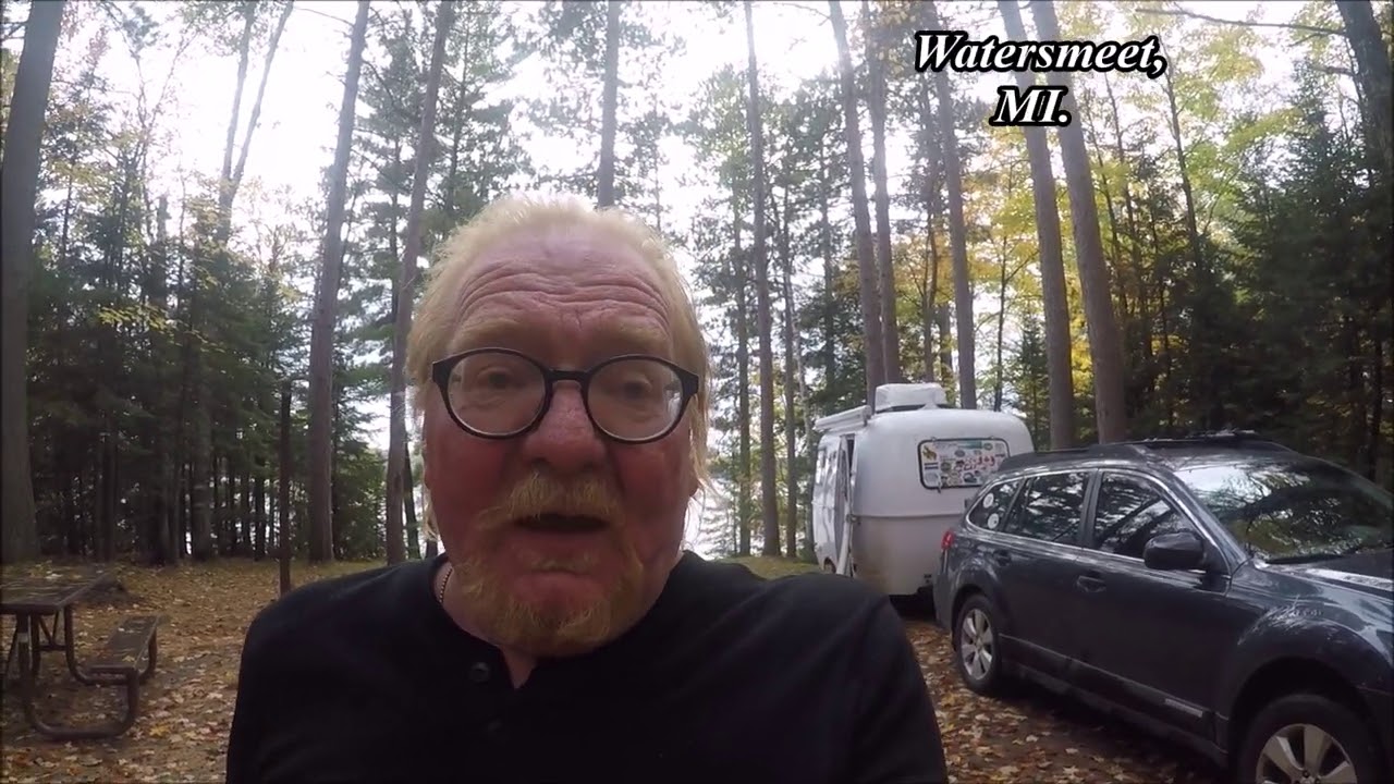 Turning of the Leaves camping in Ottawa National Forest.