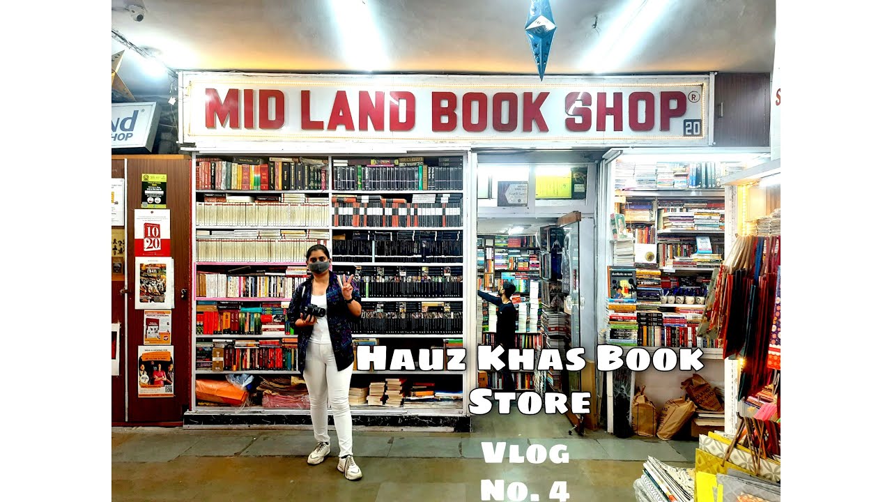 VLOG 4 Visit to Midland Book Shop, Hauz Khas !! YouTube