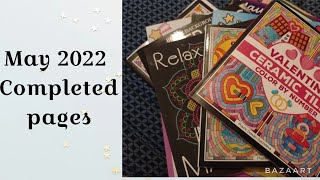 May 2022 Completed pages