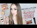 Full face Revolution Tutorial-Review & Giveaway|Olive eyeshadow with Soph extra spice| Polinasbeauty