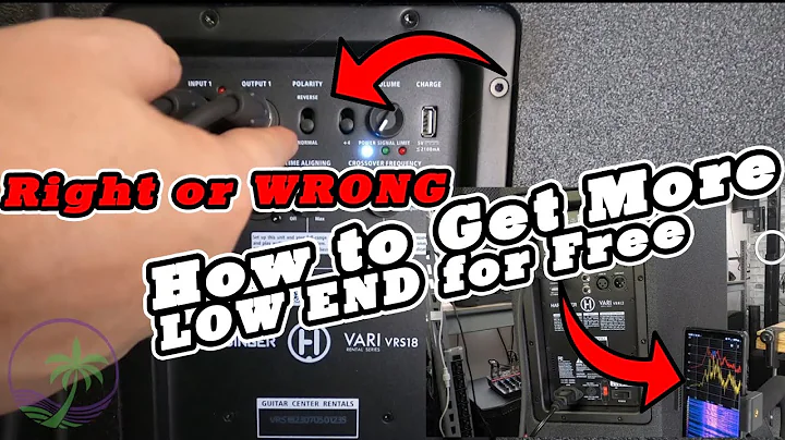 Subwoofer Polarity Demystified: Simple Steps for DJs and Audio Enthusiasts with subwoofer phase