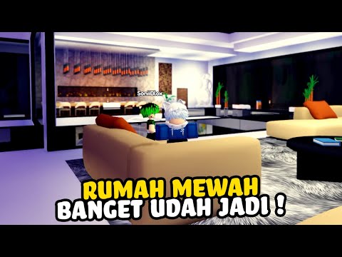 AKHIRNYA RUMAH MEWAH INI SUDAH SELESAI DI BANGUN | Roblox Indonesia