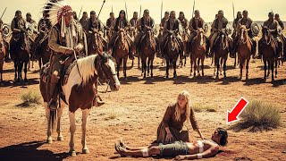 A Woman Helped a Wounded Apache and Got Fired from the ranch. 30 Minutes Later, the Chief Rode In