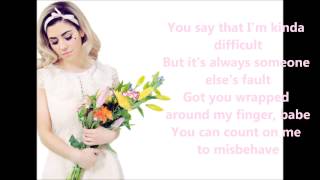 ♡ Marina and The Diamonds - Primadonna [acoustic] Lyric Video ♡