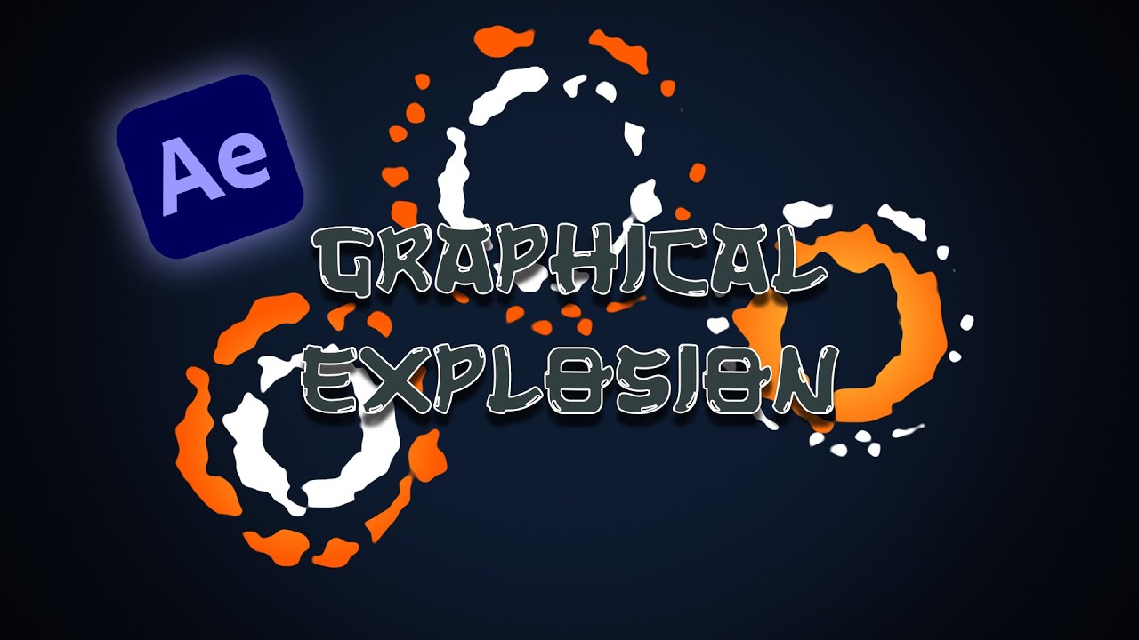 Exploding Numbers Effect After Effects Graphical Explosion - Adobe After Effects - YouTube