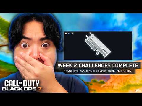 I UNLOCKED THE XM325 TITAN WIELD! WEEK 2 CHALLENGES on BLACK OPS 7!