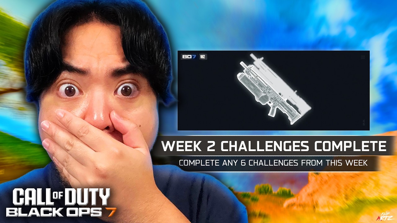 I UNLOCKED THE XM325 TITAN WIELD! WEEK 2 CHALLENGES on BLACK OPS 7