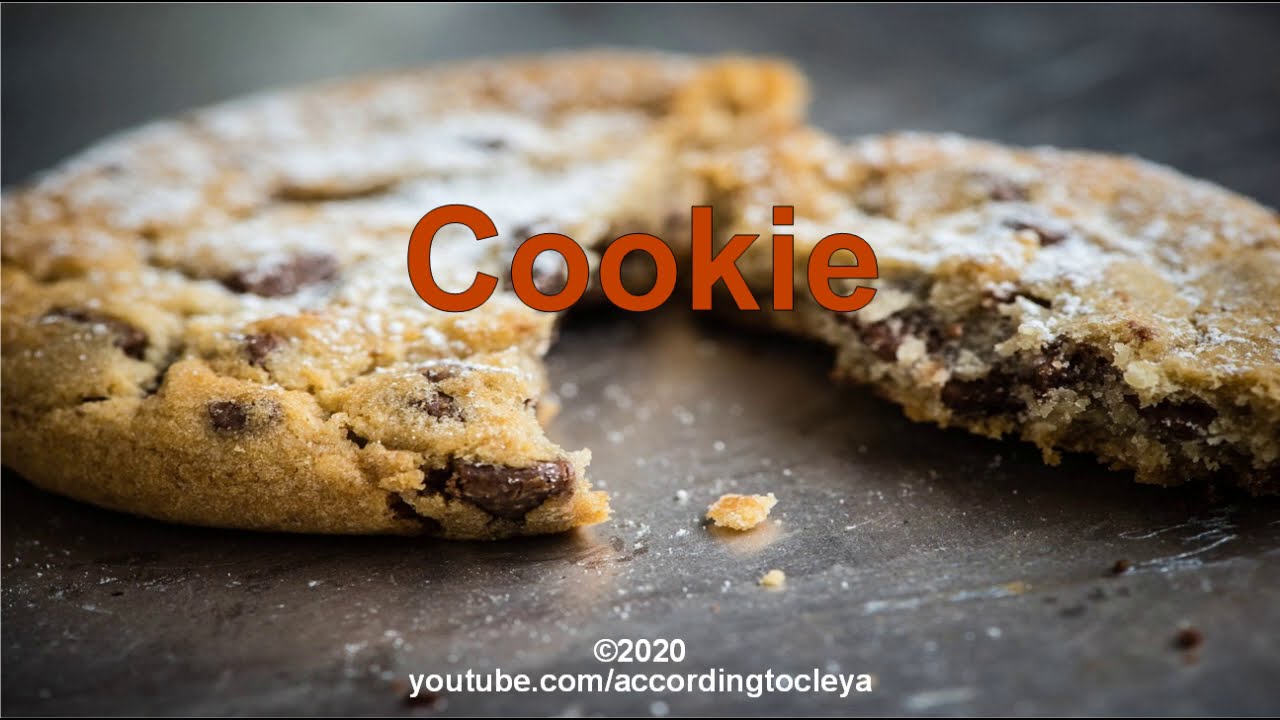 Cookie pronunciation according to Cleya