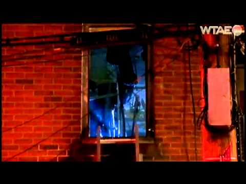 Space heater blamed for North Side apartment building fire - YouTube