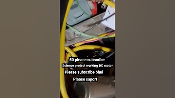 science project working DC motor #viral #shortsviral #viralvideo #shorts 50 please subscribe