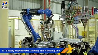 EV Battery Tray Robotic Welding & Handling Line 1