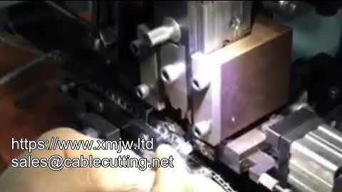 WPM 1500w Flat Cable Striping Copper Connect Terminal Crimping Machine