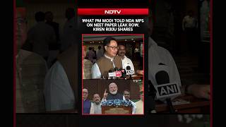 Kiren Rijiju Reveals PM Modi's Message On NEET Paper Leak Row