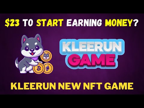 Kleerun NEW NFT Play to Earn Game, $23 TO START TEMPLE RUN IMPROVED VERSION LIVE GAMEPLAY, TUTORIAL