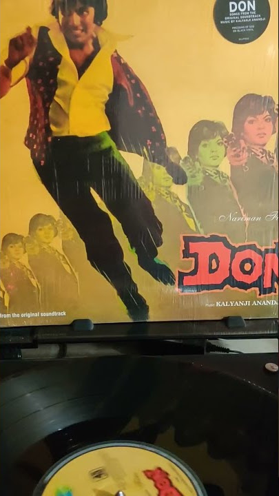 Khaike Paan Banaras Wala (Don) on Vinyl LP Record💙 #amitabh #zeenat #helen #pran #kishorekumar #don