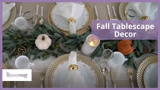 Information Fall Tablescape Decor | eFavormart.com Update