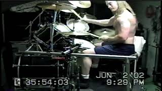 DEICIDE Steve Asheim playing Slayer's songs on Drums