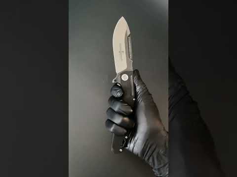 Ніж складаний туристичний 2-2357В сталь D2 KN1050, видео 1