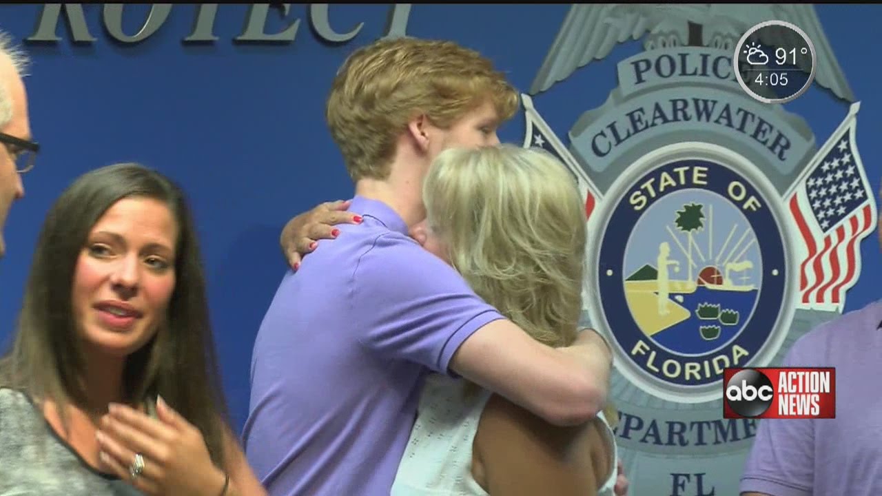 Lightning Strike victim meets heros who saved him