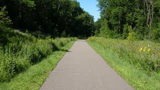 Biking Among Wildflowers, Spring Lake Park MN