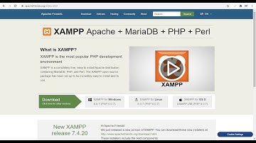 Lesson 4bis: How to install XAMPP on Windows
