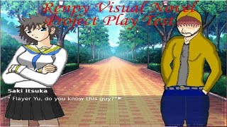 Ren'py Visual Novel Project : Play Test