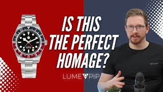 The Perfect Tudor Black Bay 'Pespi' GMT Homage? | San Martin SN0109 Review