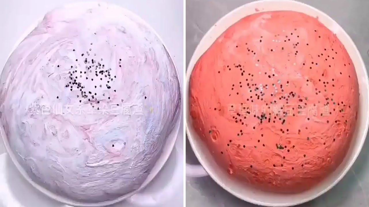 Super Satisfying Iceberg slime! ASMR Compilation | Super Satisfying