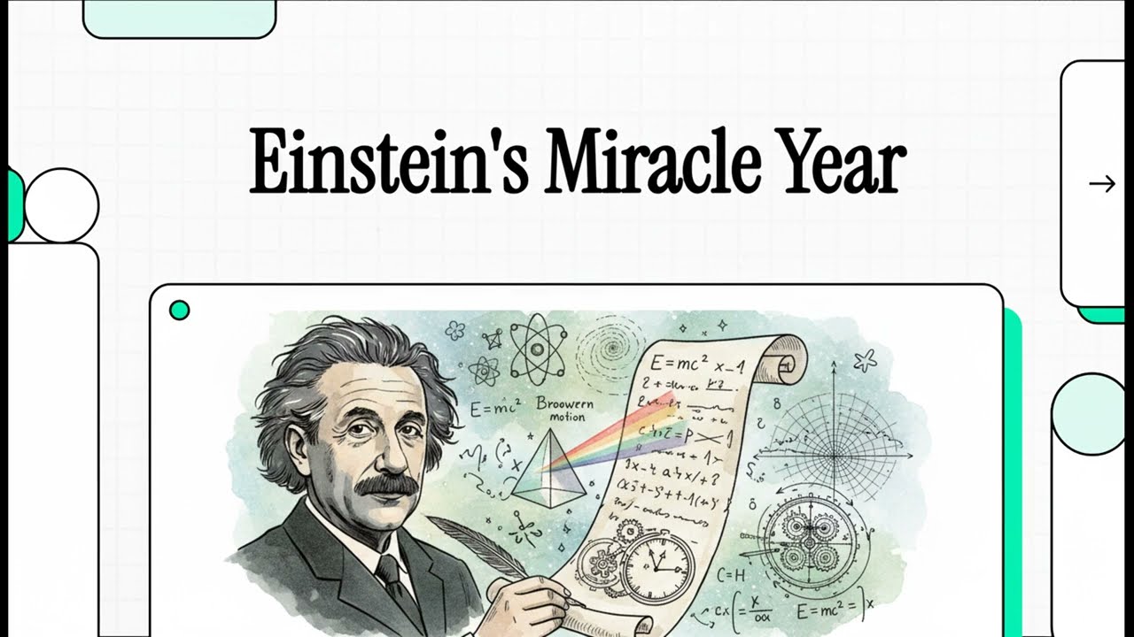 The 4 Papers That Changed Science | Einstein's 1905 Miraculous Year