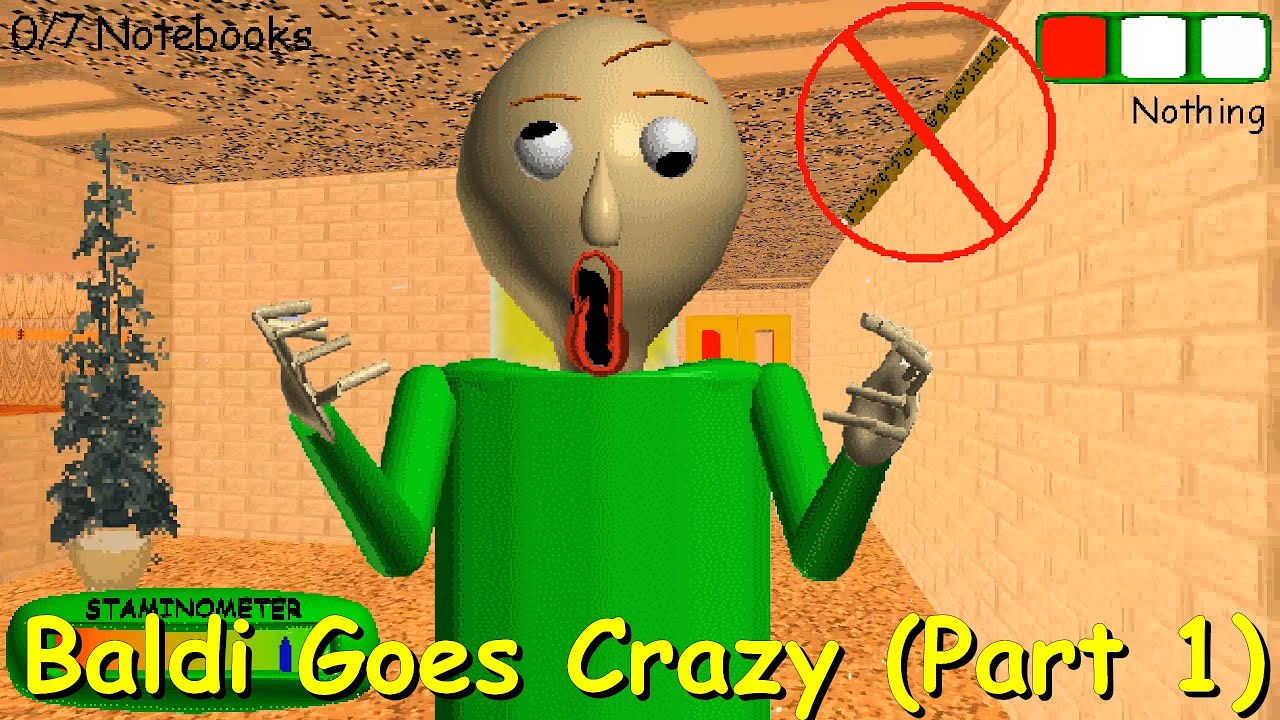 Play as Baldi Classic 1.4.3 Port [Baldi's Basics] [Mods]