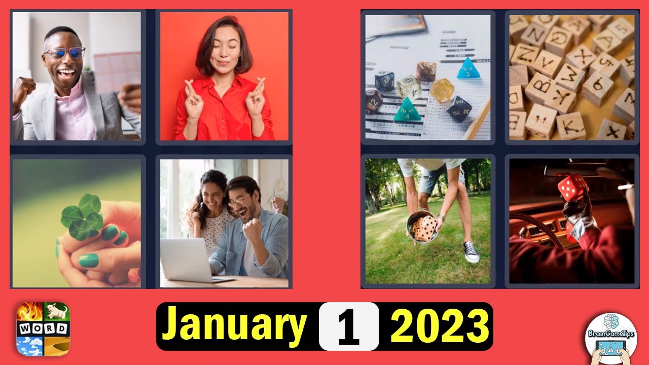 4 Pics 1 Word January 1 2023 Daily Puzzle Answer