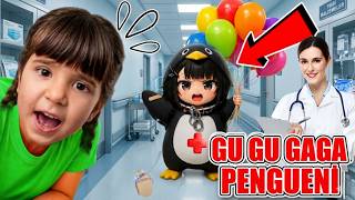 GUGU GAGA PENGUEN! TELEFONDA DEĞİL PEŞİMİZDE MİLA HAKAN !! HASTAHANEYE GİTTİK! ŞOK OLDUK!!