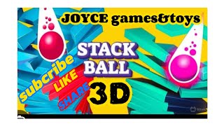 🔺️LIVE🔻 SATISFYING ASMR OF STACK BALL 3D GAME REVERSE ◀️