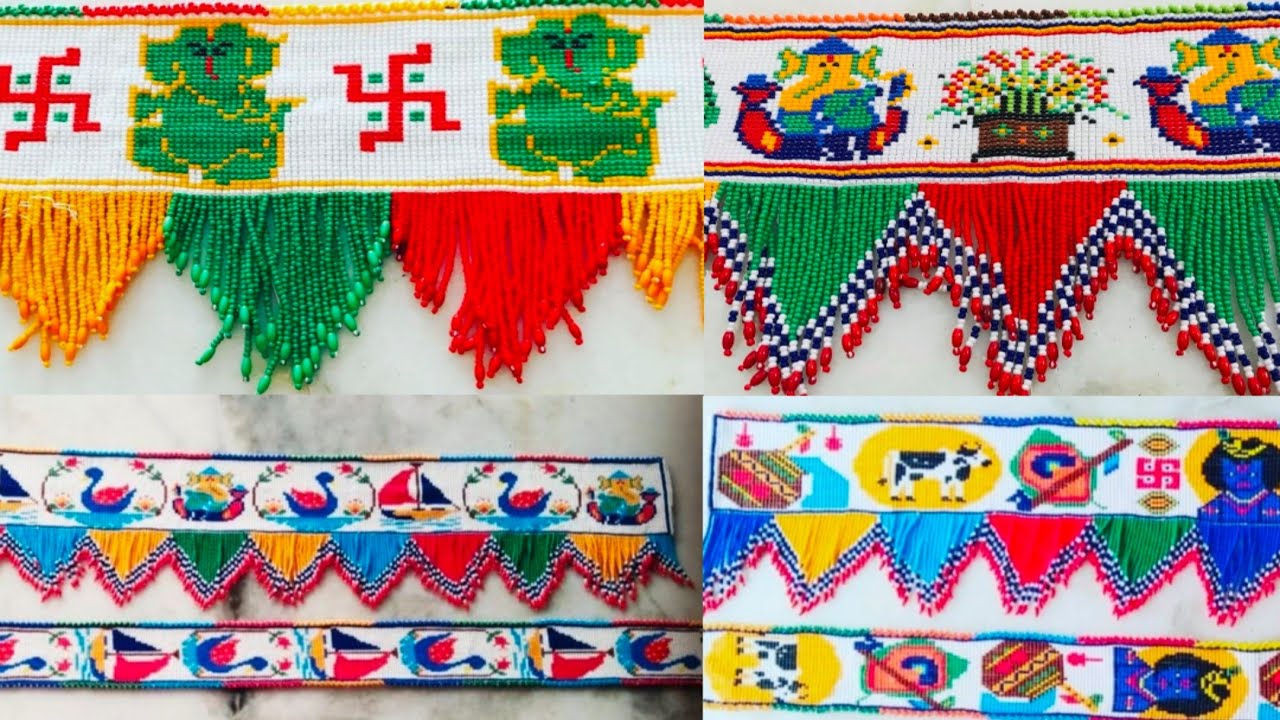 Dal Moti Toran Design |Khatli Work Moti Toran Desing |Home Door Hanging| मोती से बनी तोरण .
