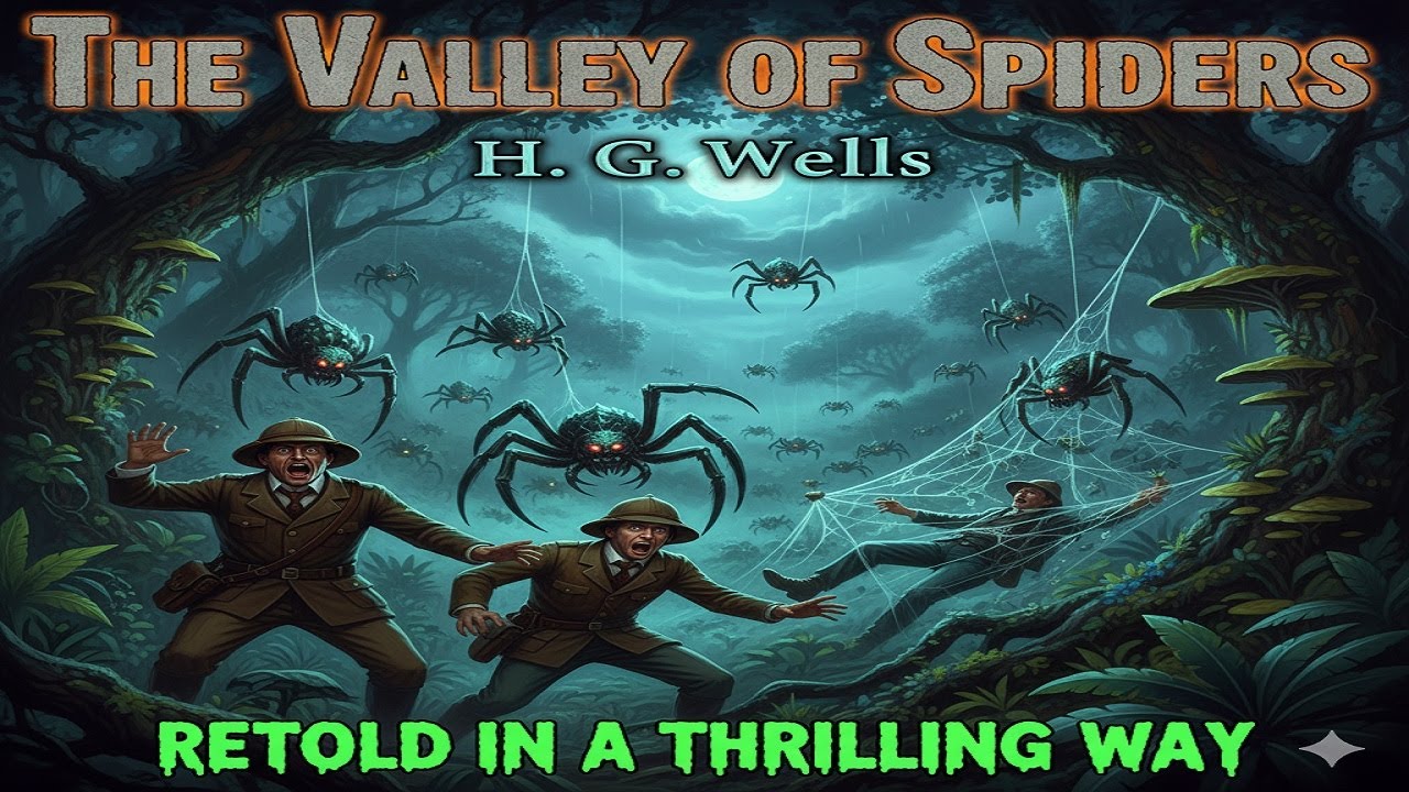 The Valley of Spiders by H. G. Wells | Classic Horror Story - Full Audiobook Narration