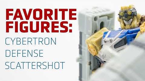 Favorite Figures: Cybertron Defense Scattershot (2005/2006)