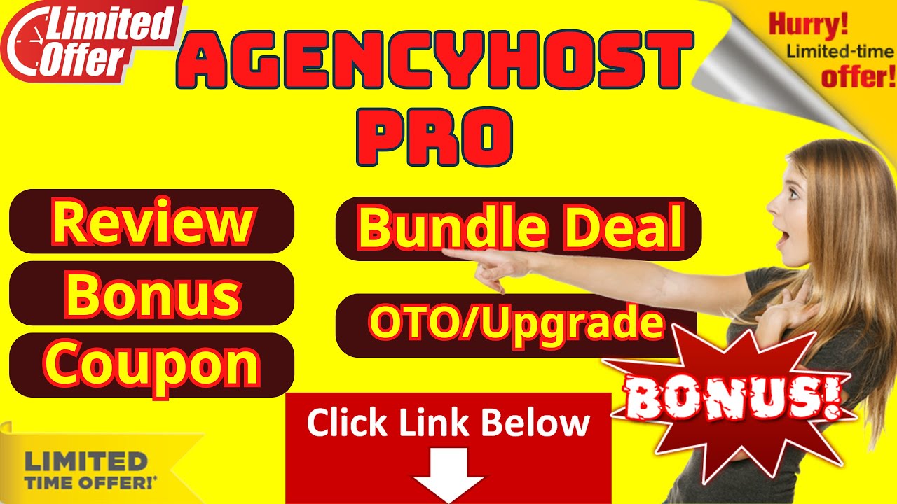 AgencyHostPro Review - Upsell - Coupon Code - AgencyHost Pro Bonus