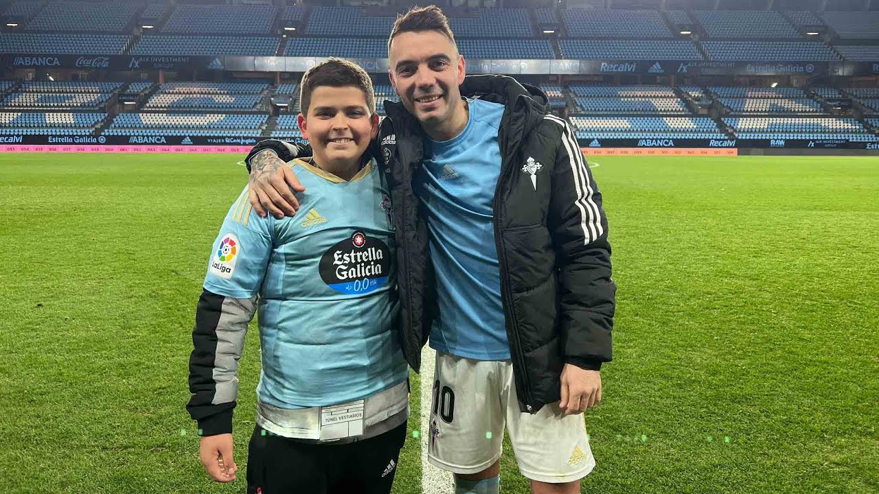 Iago Aspas y Albertiño, una historia que no podía quedar a medias 💙