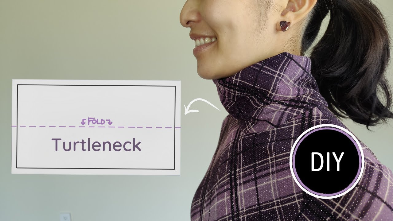 Turtleneck Made EASY: Draft & Sew in Minutes! (Yes, it's literally