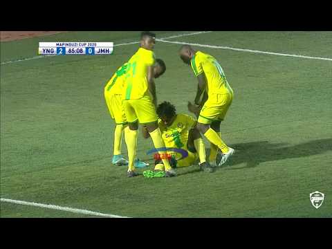 YANGA 2 0 JAMHURI Magoli Makali Ya Wazanzibari Yakiipeleka Yanga Nusu Fainali Mapinduzi Cup 2020